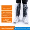 Capa de sapato descartável impermeável Capa de sapato chuvosa espessa longa Farm Boot Cover Outdoor Drifting Plastic Boot Cover Atacado