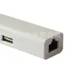 USB2.0 para porta de rede com fio tipo C para RJ45 interface de cabo de rede dois em um USB2.0 HUB HUB