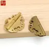 Bisagras de Borde de Encaje Chengyu de Cobre Puro, Bisagras de Latón para Cajas de Madera de Alcanfor, Bisagras en Forma de Mariposa de 180 Grados para Puertas de Gabinetes y Joyeros