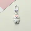 Llavero de Cachorro Funda Protectora para AirPods Estuche para Auriculares Colgante Estuche para Teléfono Móvil DIY Correa Cadena Corta Decoración para Colgar