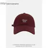 Boné de Baseball Bordado com Letra Simples Estilo Coreano para Mulheres, Primavera e Verão, Circunferência da Cabeça Grande, Chapéu de Sol Casual Versátil