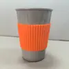 Funda de silicona para termo, antideslizante, resistente a altas temperaturas, funda para vaso espacial 7.5cm9cm, almohadilla de silicona para vaso de agua, multi-especificación opcional