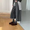 Versión de cuero genuino~Zapatos tipo slip-on para mujer estilo Birkenstock de suela gruesa con puntera cerrada que aumentan la altura interior para uso en exteriores, nuevo modelo de otoño 2026
