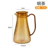 Jarra de agua fría de acrílico de PC de alta calidad, resistente al calor, adecuada para restaurantes, dispensadores de jugos, restaurantes de barbacoa y restaurantes de hot pot