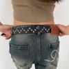 Estilo Americano Retro Cinturón de Estrella Versátil Estilo Punk Tendencia Simple Diseño Sentido Spice Girl Cinturón de Alta Calidad Cinturón para Jeans