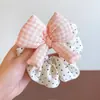 Laço de Cabelo de Renda Doce, Scrunchie de Luxo Estilo Coreano, Laço de Cabelo Extra-Grande para Coque, Corda de Cabelo para Rabo de Cavalo, Acessório de Cabelo
