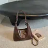 Bolsa Grande Feminina 2026 Nova Outono/Inverno Toque de Luxo Bolsa de Ombro Único Transversal Bolsa Tote Texturizada para Trabalho e Deslocamento