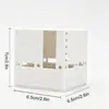 MM3D004-017 Ornamento de castiçal luminoso do Oriente Médio transfronteiriço, luz de velas em tons quentes, cria um ambiente atmosférico, decoração de mesa