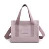 Fábrica impermeável nylon saco das mulheres moda simples personalidade mensageiro saco de compras portátil all-match saco de ombro