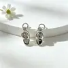 Estilo Dulce de Nicho Chapado en Cobre 18K Alta Retención de Color Chancla Colgante Pulsera Collar Encanto Joyería DIY Hecha a Mano Accesorios