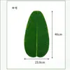 Simulação Folhas de Alface Pequenas Modelo de Vegetal Folhas de Vegetais de PVC Exibição de Alimentos de Cozinha Adereços para Sessão de Fotos de Fazenda Restaurante