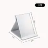 Espejo de Maquillaje Plegable Hd Portátil Pequeño de Escritorio Escritorio Oficina Dormitorio de Estudiante Espejo de Maquillaje Femenino Espejo Portátil