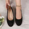 Sapatos femininos plus size para comércio exterior transfronteiriço, novo modelo outono 2026, sapatos Mary Jane femininos, mocassins baixos com laço