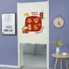 Meia Cortina Cortina Pendurada Decoração Cortina de Porta para Privacidade com Fita Mágica, Sem Necessidade de Furar, para Quarto, Banheiro, Cozinha, Uso Doméstico, Cortina Divisória