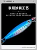 Cebo Artificial Azul para Pesca de Lubina, Aerodinámico para Lanzamiento de Larga Distancia, con Patrón de Escamas de Pez, Especializado para Técnicas de Flotación y Flipping