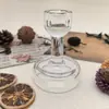 Suporte de Velas de Vidro de Cristal Retrô Europeu Jantar Romântico à Luz de Velas Casamento Decoração de Casa Suporte de Velas Alto