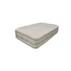 Cama Inflable de Exterior para Uso Individual o Doble, Colchón de Aire Plegable con Bomba Incorporada, Colchón Inflable Portátil