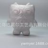 140MM Blanco Burbuja Dibujo Animado Búho EPS Exportación Modelo Pequeño Animal Decoraciones Manualidades Navideñas