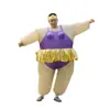 Fantasia Inflável de Ballet Vermelho-Rosa Ballet Halloween Adereços Engraçados Festa Transfronteiriça Homem Gordo Sumo Fantasia Inflável