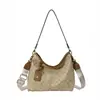 Bolso Grande de Alta Gama Guti Kou Original para Mujer, Bolso Tote Retro para Debajo del Brazo con Correa Ancha para el Hombro, Bolso Cruzado de un Solo Hombro para Mujer