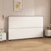 Nueva Cabecera de Cama Estilo Minimalista Moderno Compra Individual Panel Respaldo Madera Maciza Estilo Cabecera Tapizada Piso Integrado Pata de Gato Cuero
