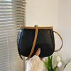 Bolsa de Ombro Texturizada de Alta Qualidade Transfronteiriça para Mulheres, Estilo Coreano, Bolsa Transversal Versátil, Simples e Versátil para o Dia a Dia e Trabalho