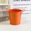 Porta-Canetas Engraçado Grande Capacidade Estilo Americano Porta-Canetas de Ferro Estudante Feminina Mesa Barril de Ferro Escritório Alto Valor Estético Simples Ins