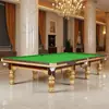 Mesa de Sinuca Billiard Marca Zhangye Ponte Dupla Fabricante de Mesas de Sinuca Billiard Mesa Padrão de Sinuca Yubei