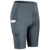 Oferta Especial Shorts Femininos de Fitness Yoga Justos com Bolso Duplo Cintura Alta Corrida Secagem Rápida Shorts Esportivos Shorts 5 Pontos 12424