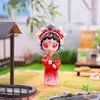 Estilo Antiguo Serie Tendencia Nacional Adornos Creativos Decoración de Escritorio Maquillaje Facial de la Ópera de Pekín Disfraz de Mujer Juguetes de Moda Regalos Hecho a Mano Venta Directa de Fábrica
