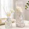 Aromaterapia Esencial para el Hogar, Cilíndrico 50ml, Sin Llama, Fragancia Interior de Larga Duración, Ambientador para Baño