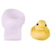 Pato Amarillo Pequeño Yeso Aromaterapia Vela Molde de Silicona Molde Squishy DIY Molde para Adorno de Resina Cristalina