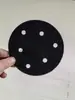 Almofada Protetora de 5 Polegadas com 8 Furos Lixa de Veludo Auto-Adesiva Polimento Almofada Buffing