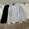 Camisa de Protección Solar de Manga Larga con Cuello Redondo y Textura, Sencilla y Elegante, Diseño Inspirado en Chanel, Tacto de Alta Gama, Top Delgado y de Corte Holgado