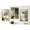 Pintura em Tela de Três Peças para Sala de Estar e Quarto, Tela a Óleo de Alta Definição, Pintura Decorativa Estilo Chinês, Arte de Parede, Feito Sob Medida para Clientes