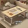 Mesa de cama pequeña, escritorio para estudiantes, mesa de estudio, mesa plegable, mesa Kang, mesa para computadora portátil, mesa para dormitorio, ventana salediza