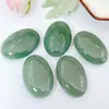 Piedra de palma de gema de cristal natural transfronteriza, esteatita, piedra ovalada de compresa caliente para masaje, piedra de masaje con aceite esencial para SPA al por mayor