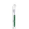 Juego de cubiertos con mango de clip ABS transfronterizo, tenedor, cuchillo, cuchara, vajilla de acero inoxidable, vajilla occidental, cuchillo de steak occidental, tenedor, cuchara, vajilla de hotel