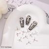 Joyería para Manicura Transfronteriza Cruz Doce Constelaciones Metal Diamante Manicura Uñas Cruzadas Joyería para Uñas Portátil Venta al por Mayor