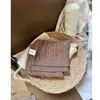 Bufanda de punto nueva para otoño e invierno para niños y niñas estilo coreano, bufanda versátil cálida y a prueba de frío para exteriores