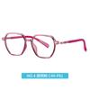 Nuevos Lentes Anti-Luz Azul para Niños, Lentes Planos Multiframe de Moda Tr5127 Marco para Lentes de Miopía Bicolor Ultraligero