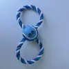 Atacado do Fabricante Brinquedos para Cães de Estimação, Cordas de Algodão Nózadas Tecidas à Mão Resistentes à Mordida para Limpeza de Dentes e Mastigação para Cães Pequenos