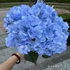 Hortênsia Francesa Simulada de 5 Cabeças, Buquê de Hortênsia Simulada, Flores de Casamento, Hortênsia de 5 Cabeças, Flores Simuladas