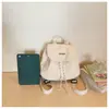 Mochila Sencilla de Cordón Estilo Coreano para Mujer 2026 Verano Nuevo Ligera Versátil Pequeña Mochila para Viajes Cortos y Uso Diario