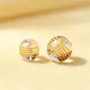 Estampagem a quente gravação a laser mantra ágata natural preta vermelha vidro contas soltas DIY Acessórios de miçangas artesanais cinábrio