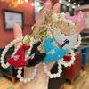 Venda Quente Transfronteiriça Argila de Polímero Completa de Strass Chapéu Mágico Chaveiro Moda Criativo Popular Acessórios de Ornamentos Periféricos Pingente de Bolsa
