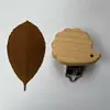 Clips de Chupeta de Madeira, Corrente de Clips de Chupeta de Madeira de Faia, Anti-Perda, Ecológico, Atacado do Fabricante, Arte em Madeira, Madeira Maciça, Minimalista Moderno