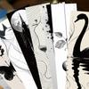 Micro-Tinta 30 Marcadores de Livro de Arte de Linha Simples Manual Material Criativo Preto e Branco Marca de Leitura para Estudantes Marcador de Papel