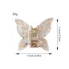 Nuevo Pinza Colorida de Ácido Acético Mariposa para el Cabello Dulce Soñador Clip de Tiburón Accesorios para el Cabello Versátiles de Alta Gama Tocado para Mujer