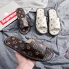 Pantuflas para Uso en Casa en Todas las Estaciones, Pantuflas de Cuero Suave para Pareja para Piso de Madera en Interiores, Pantuflas Silenciosas Frescas para Hombre, Antideslizantes